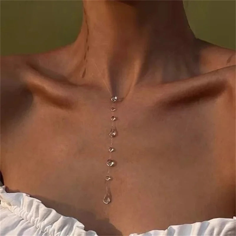 Raindrop Necklace & Earring Set