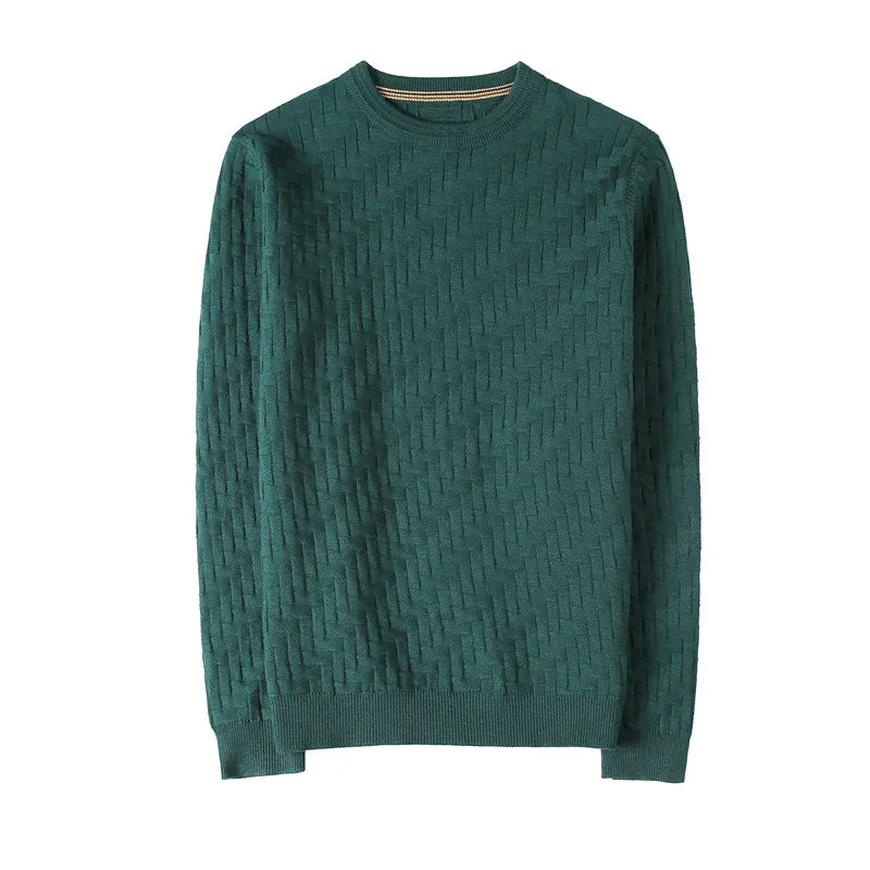 Montrel Woven Knit Pullover
