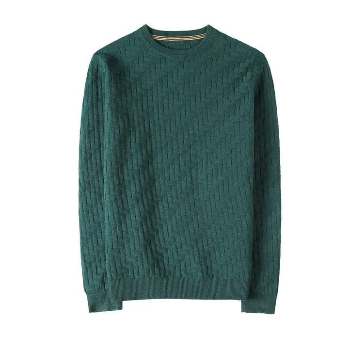 Montrel Woven Knit Pullover