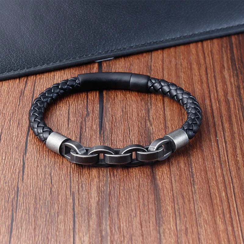 Chainmark Braided Bracelet