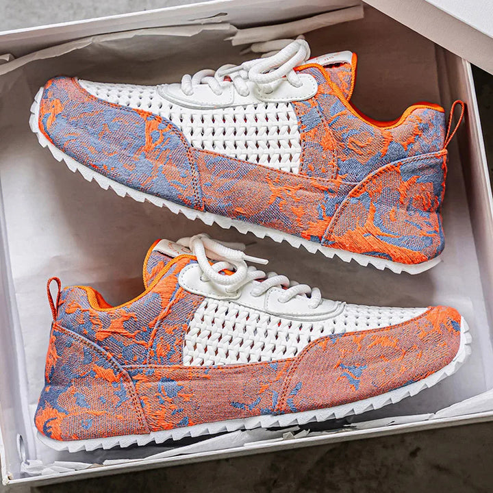Denim Mesh Runner