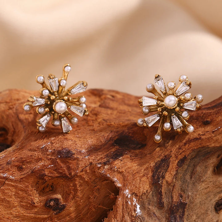 Starburst Stud Earrings