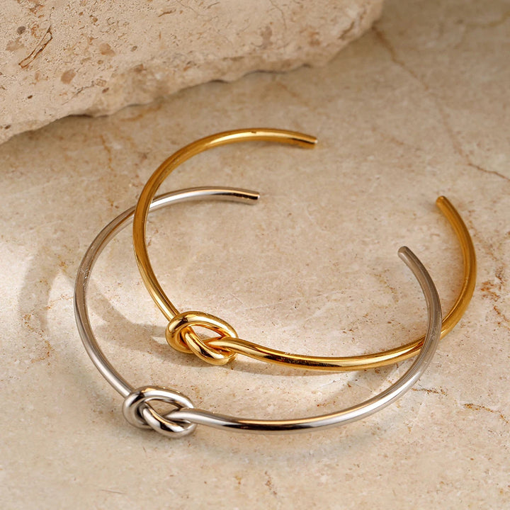Eternal Knot Cuff Bracelet