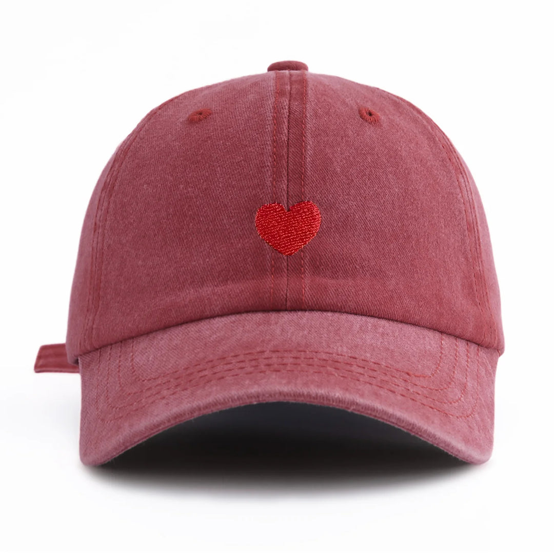 Heart Society Washed Cap