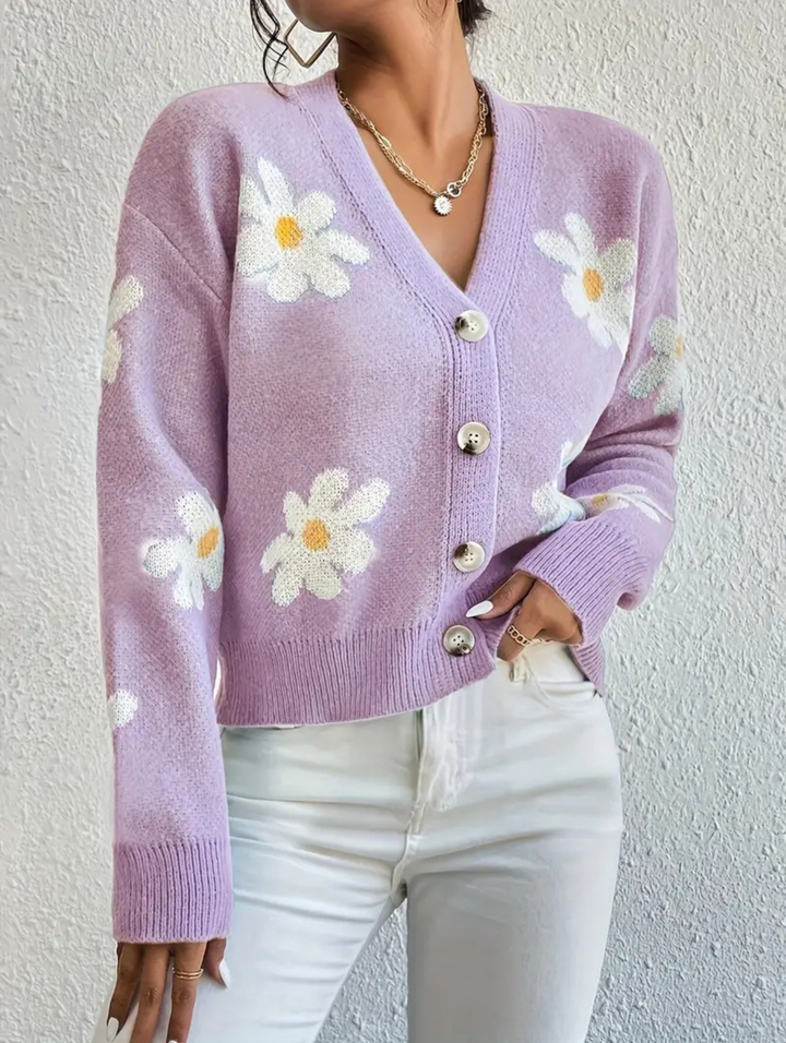 Daisy Knit Cardigan