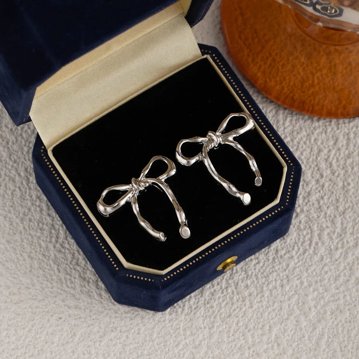 Gala Bowknot Stud Earrings
