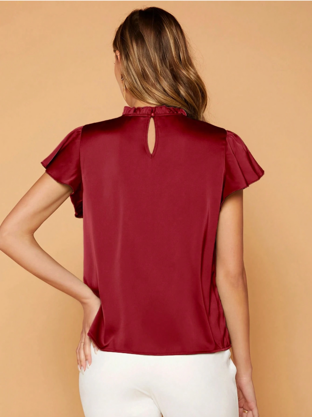 Anastasia High Neck Blouse