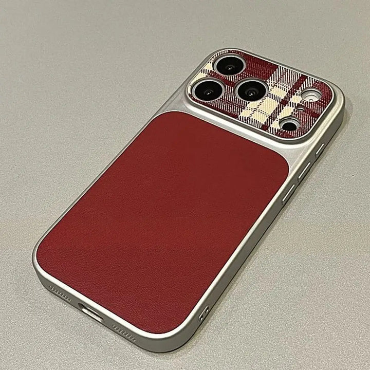 Maison Plaid iPhone Case