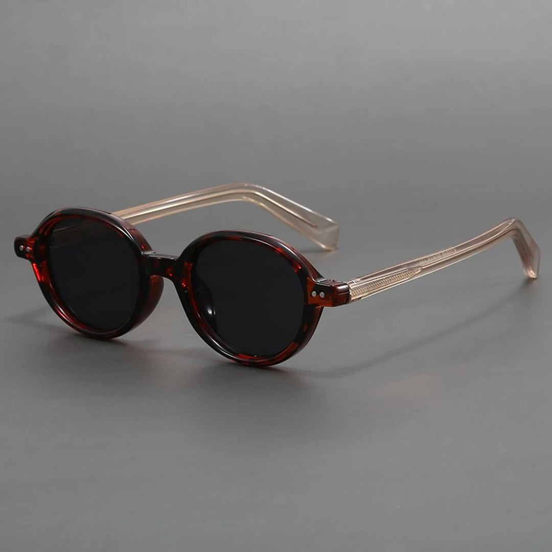 Florence Round-Frame Sunglasses