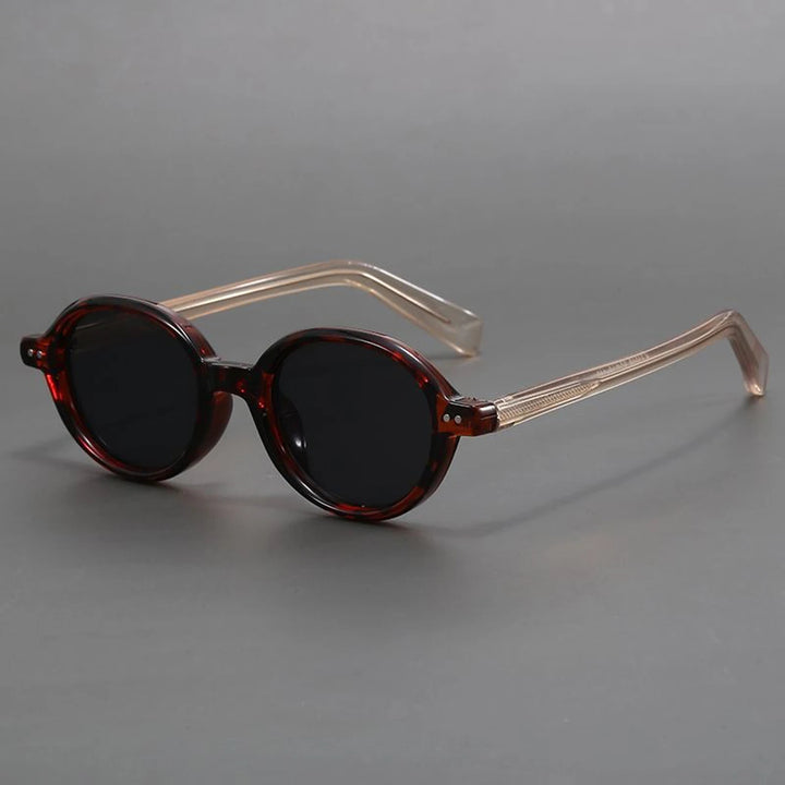 Florence Round-Frame Sunglasses