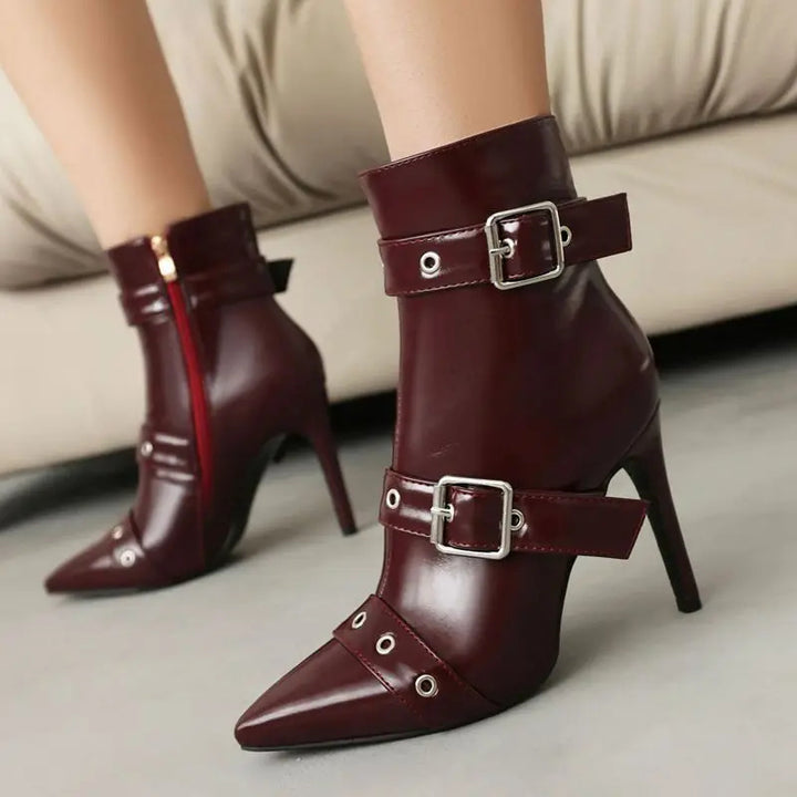 Runway Buckle Stiletto