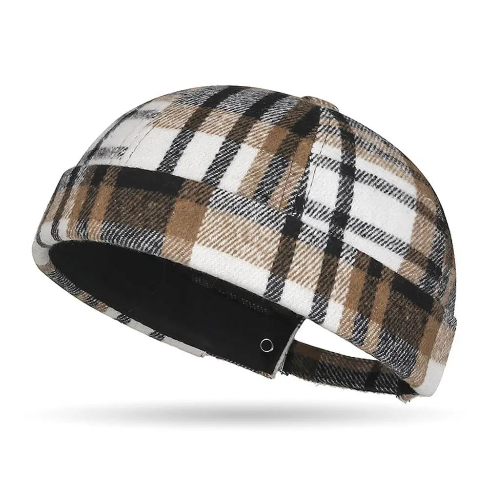 Metro Plaid Docker Cap