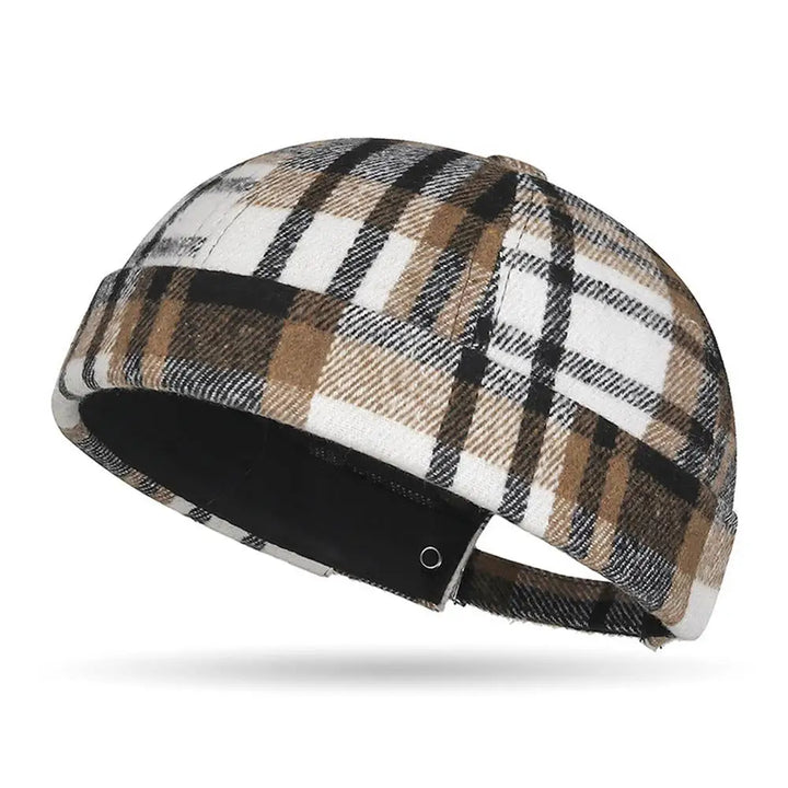 Metro Plaid Docker Cap