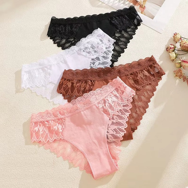 Silk & Lace Panty Set
