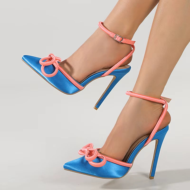 Bellavue Satin Bow Stiletto