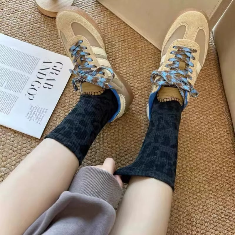 Panthera Cotton Knit Sock Set