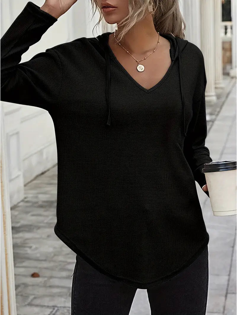 Calla Waffle Knit Hoodie