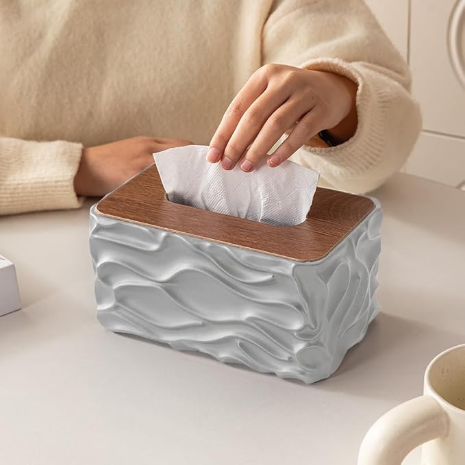 Ripple Tissue Box