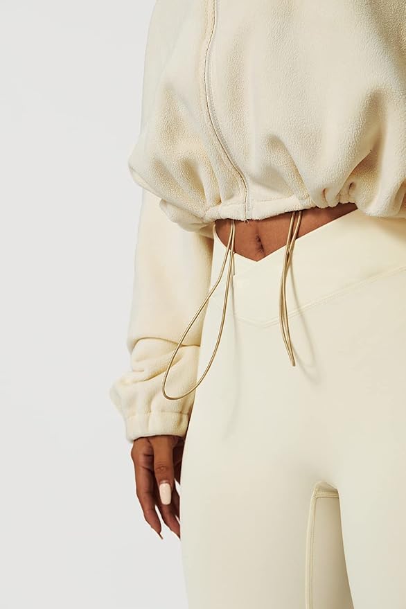 Forma Fleece Cropped Zip-Up