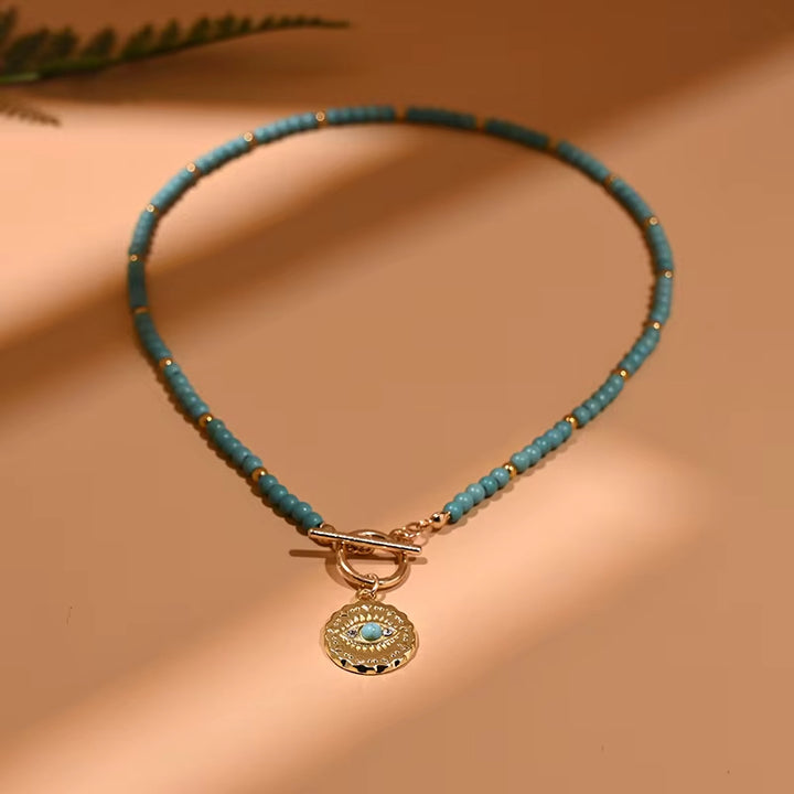 Mystic Evil Eye Charm Necklace