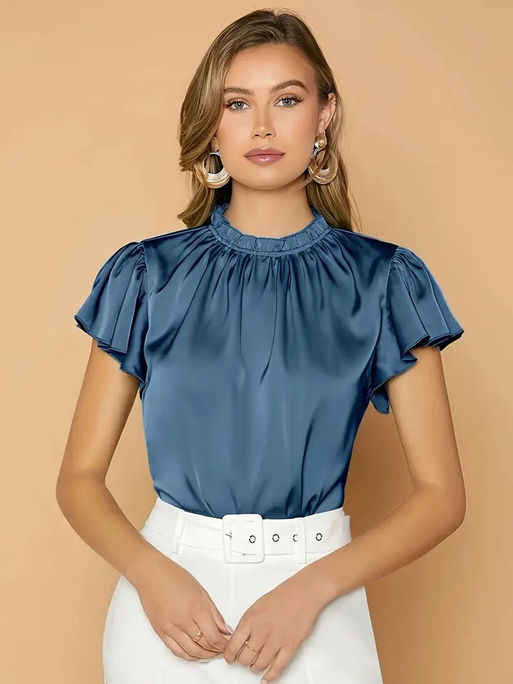 Anastasia High Neck Blouse