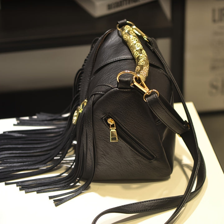 Wanderlust Fringe Crossbody Bag