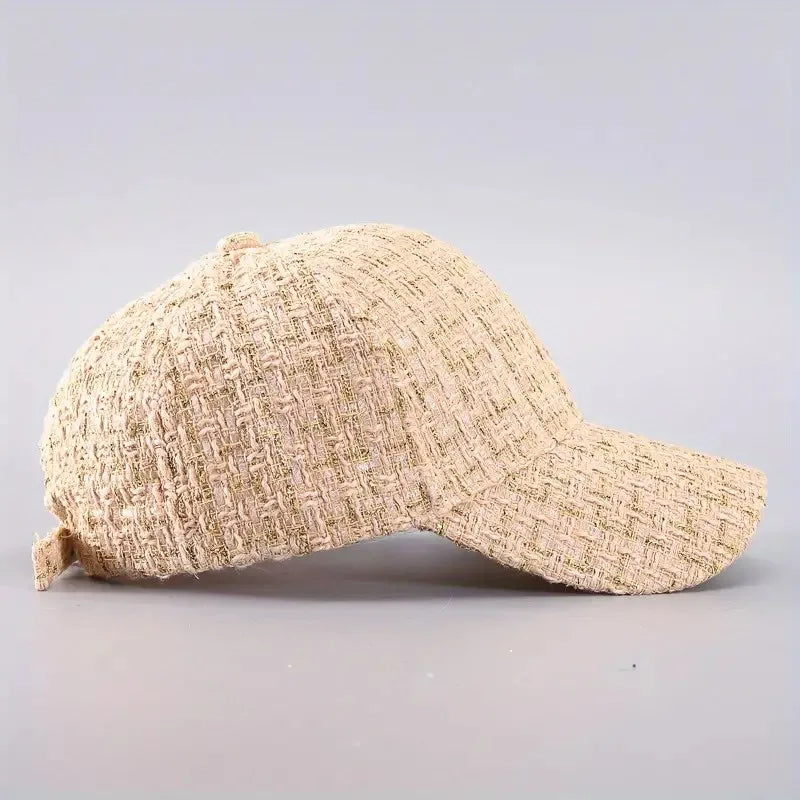 Montrose Houndstooth Tweed Cap