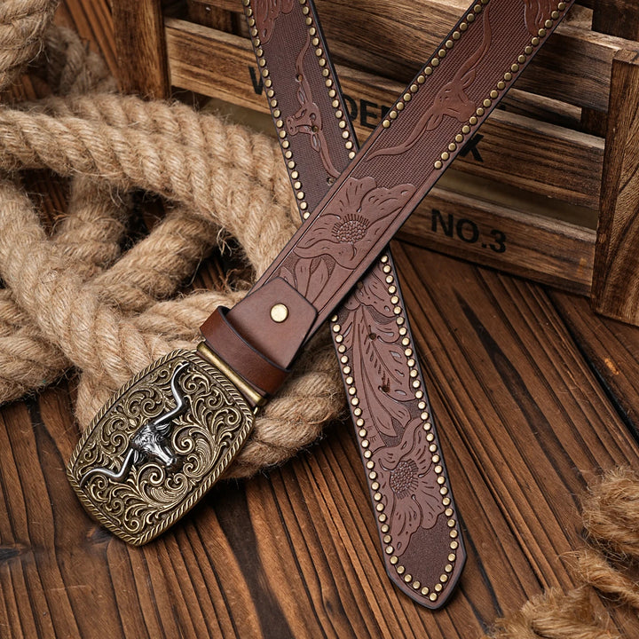 Maverick Longhorn Belt