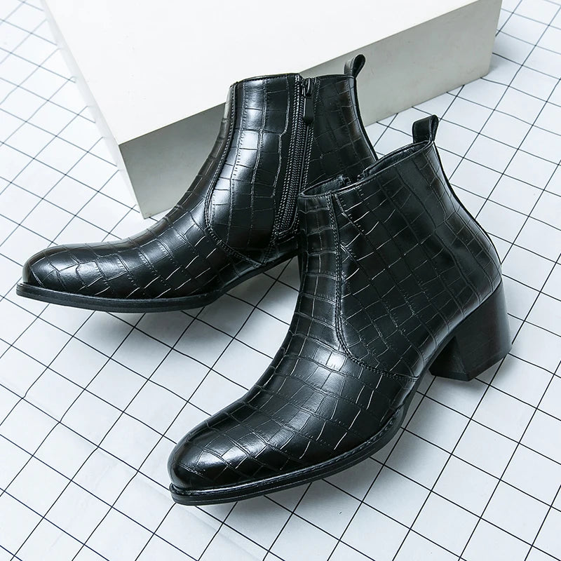 Castellano Crocodile Boot