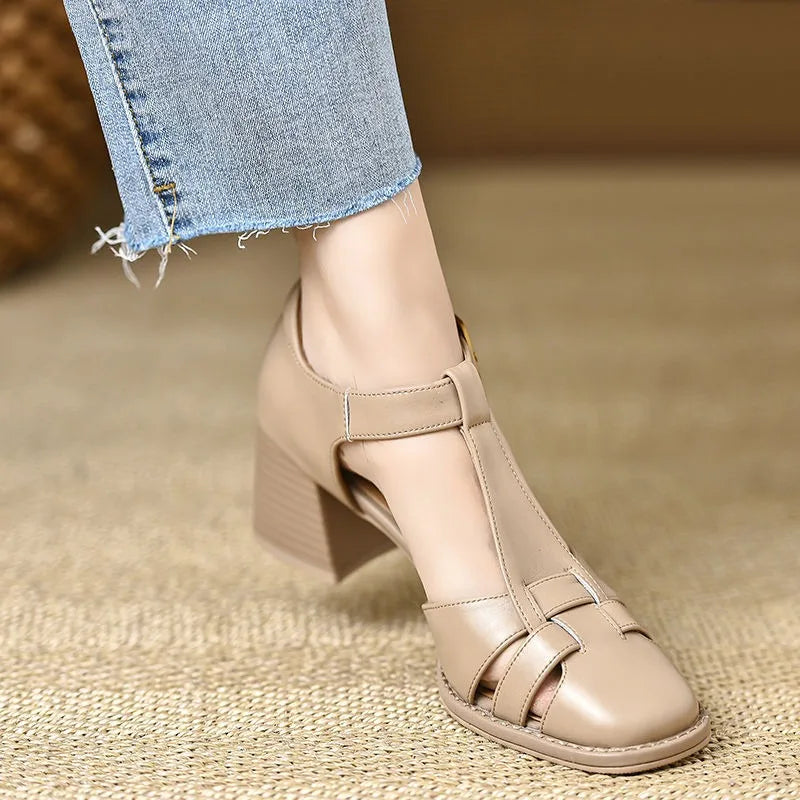 Florence T-Strap Heel