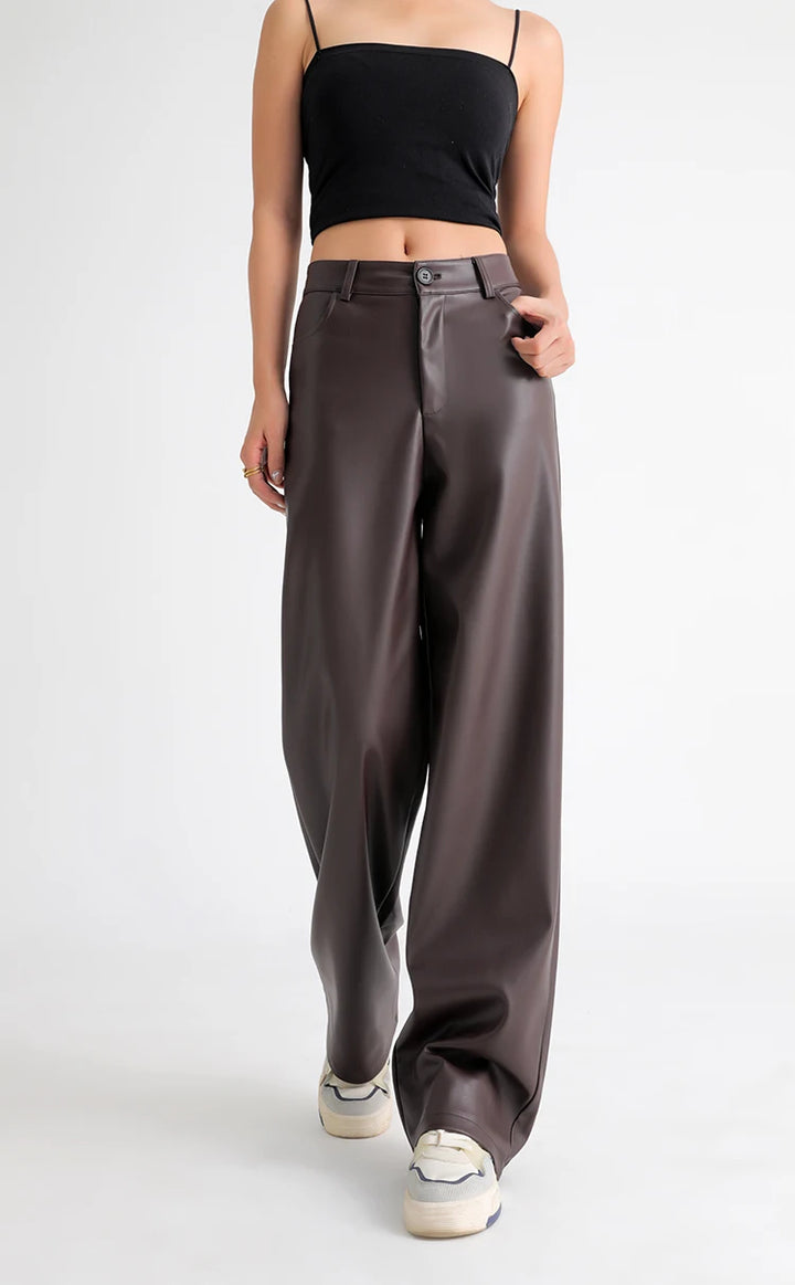 Selene Leather Trouser