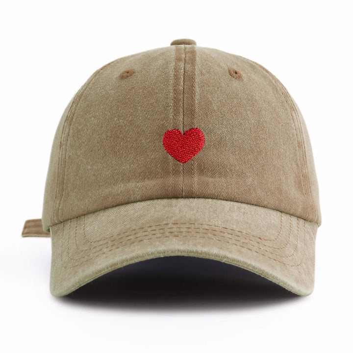 Heart Society Washed Cap