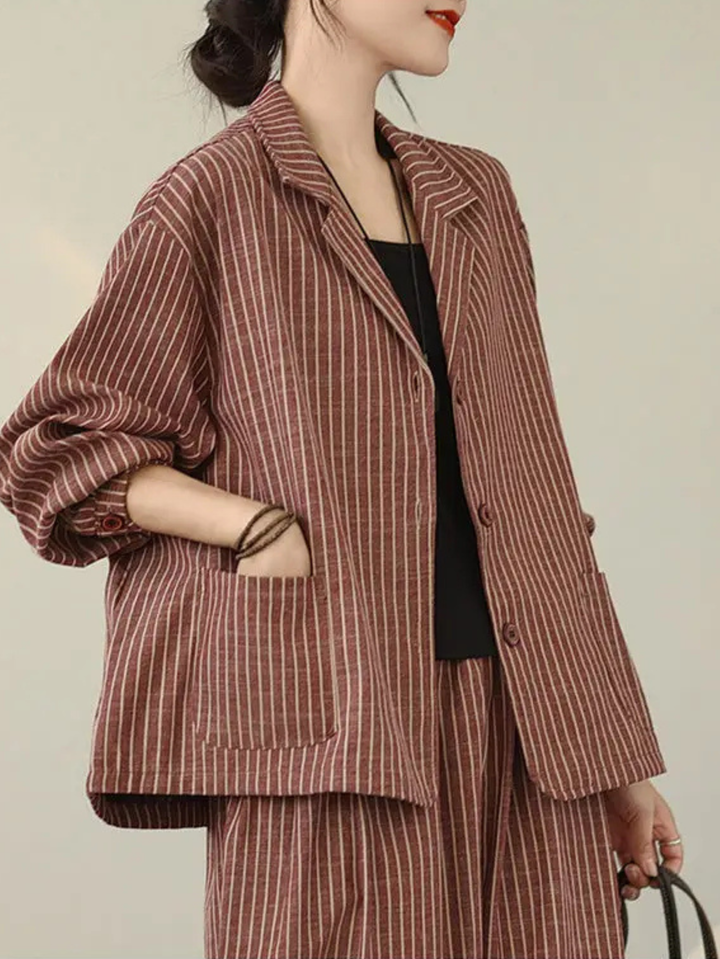 Milanese Pinstripe Co-ord