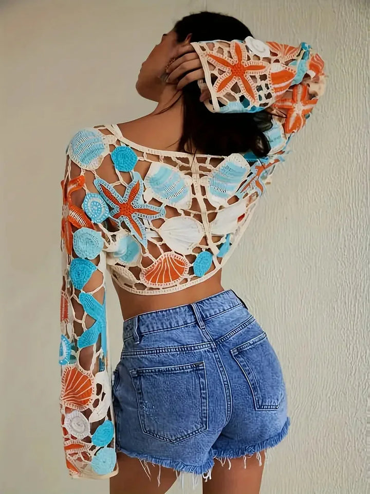 Pacific Muse Crochet Cover-Up