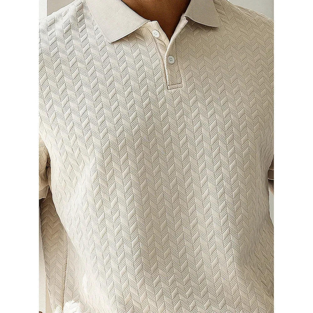 Jaxon Jacquard Polo
