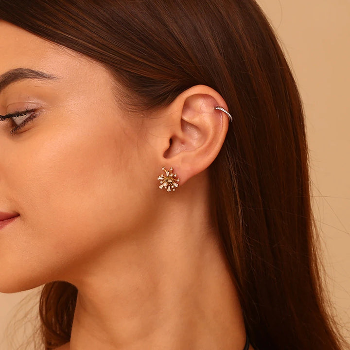 Starburst Stud Earrings