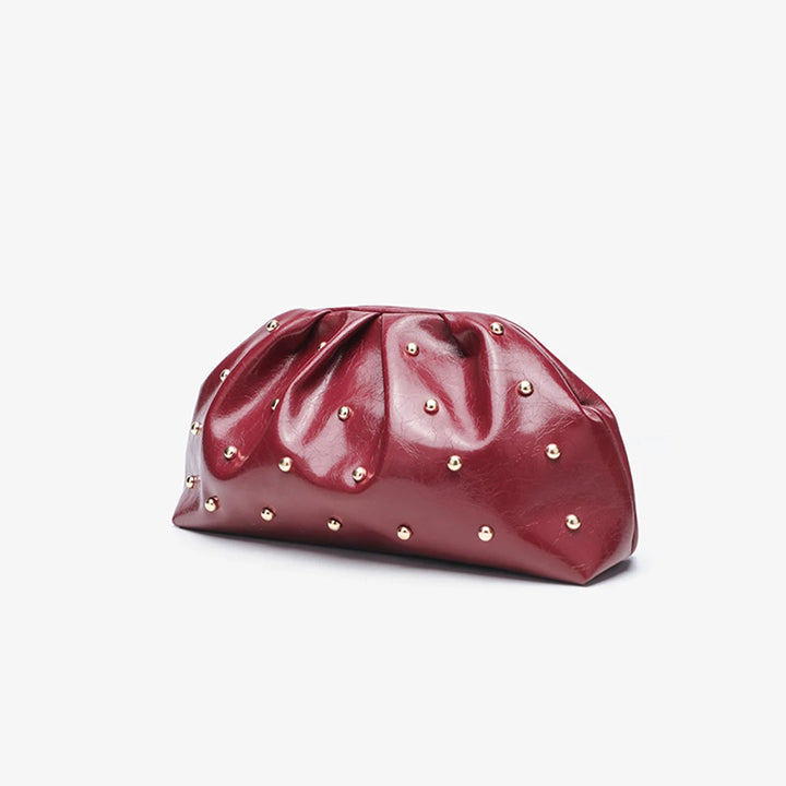 Valentina Studded Clutch Bag