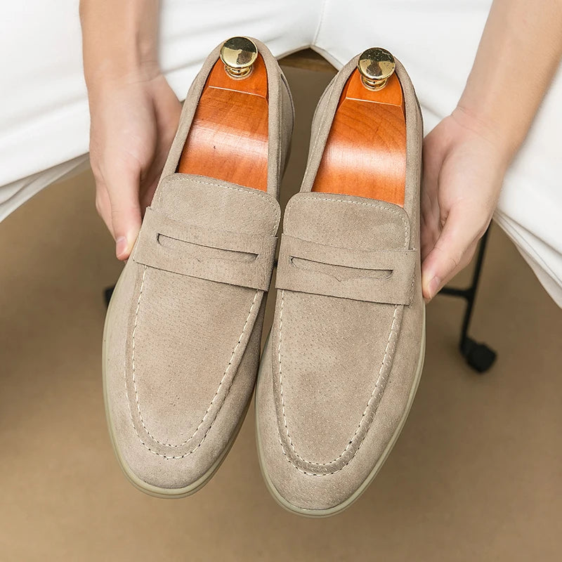 Sterling Suede Penny Loafer
