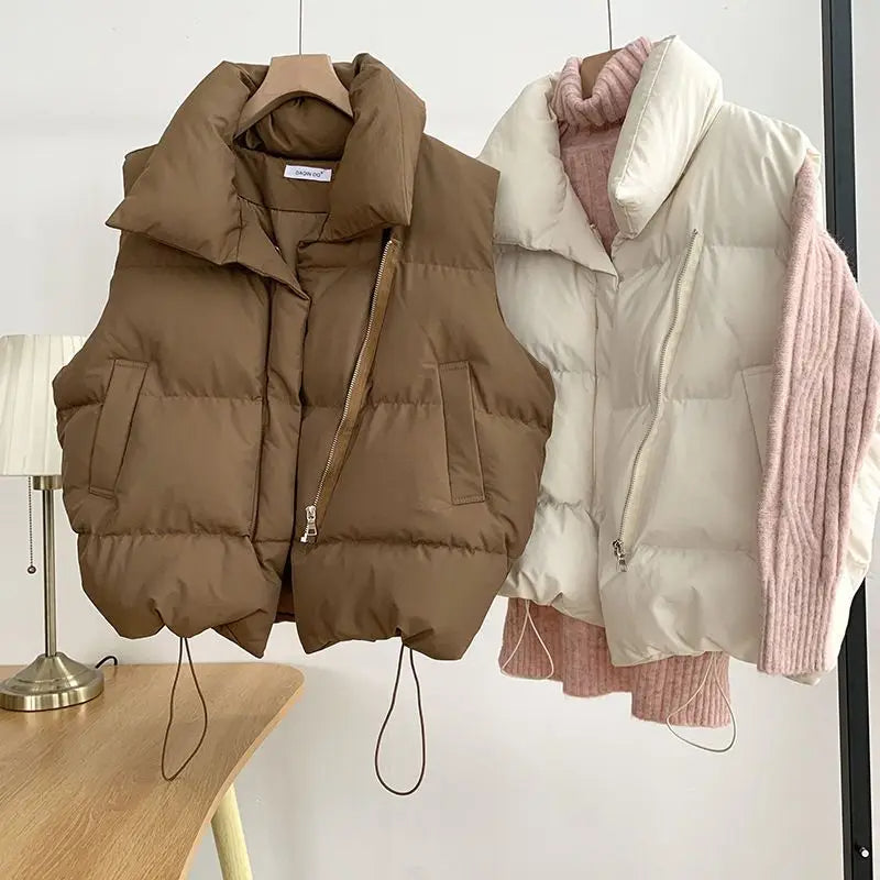 Serene Quilted Puffer  Vest