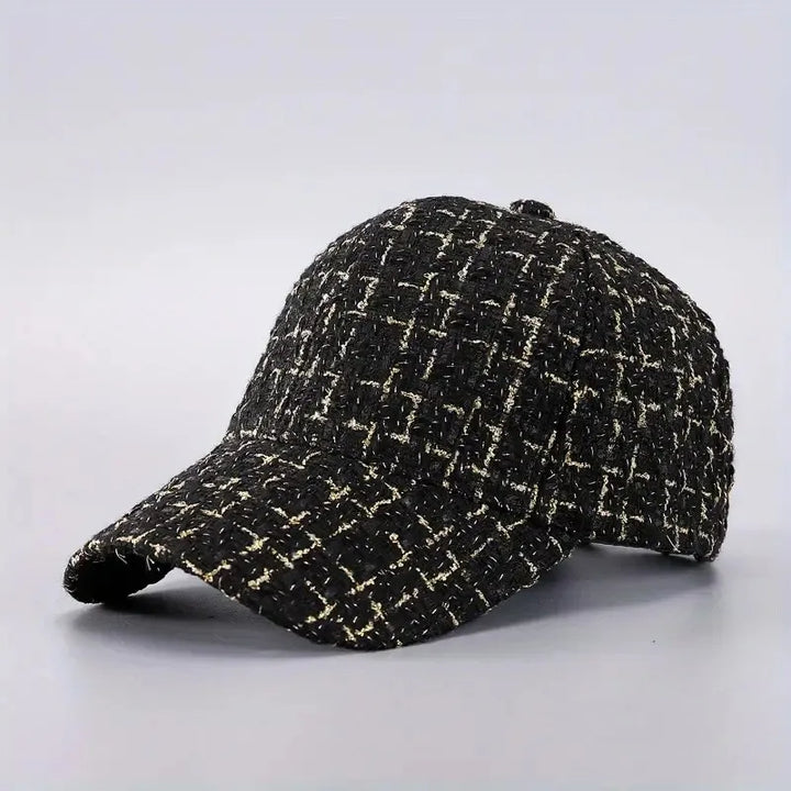 Montrose Houndstooth Tweed Cap