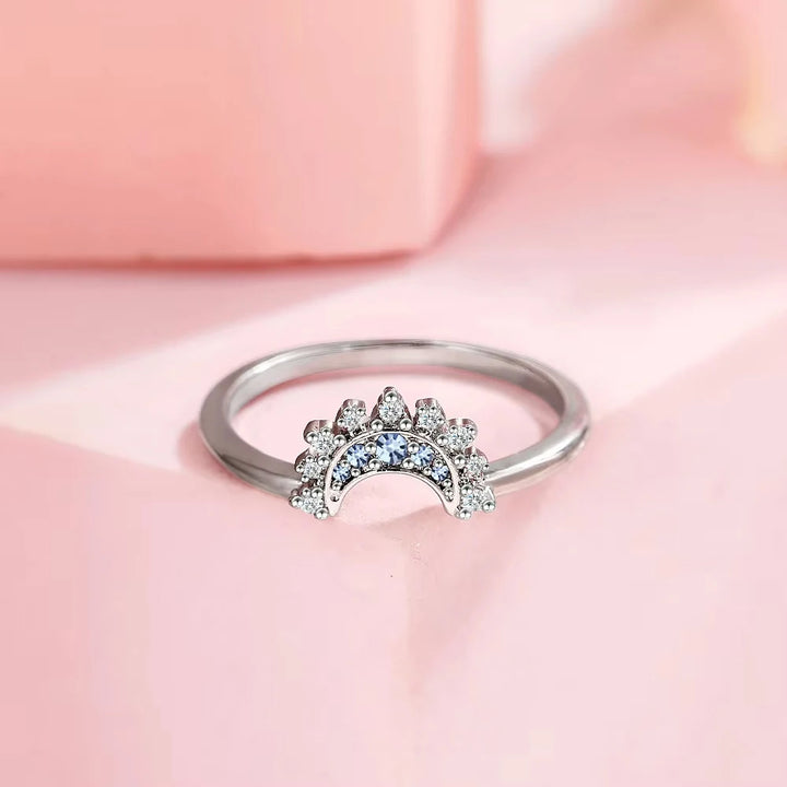 Celestial Harmony Sun & Moon Ring Set