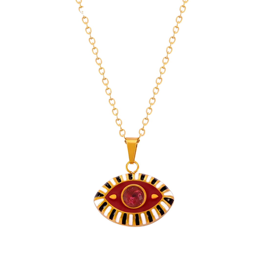 Alchemy Evil Eye Charm Necklace