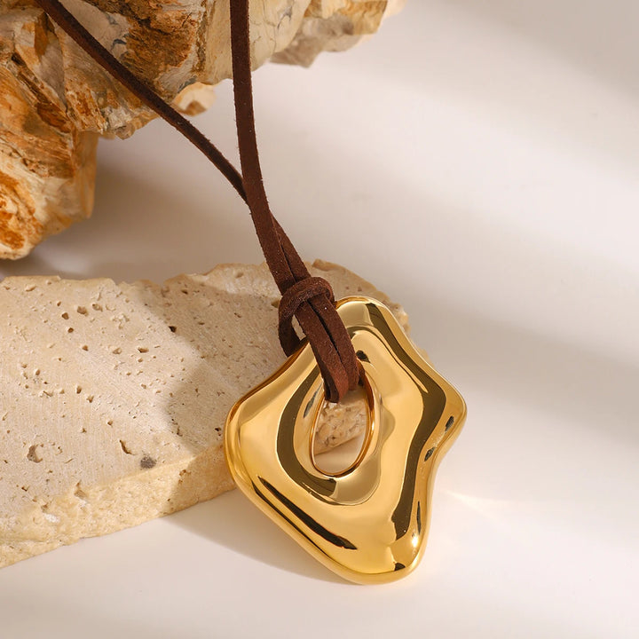 Molten Abstract Necklace