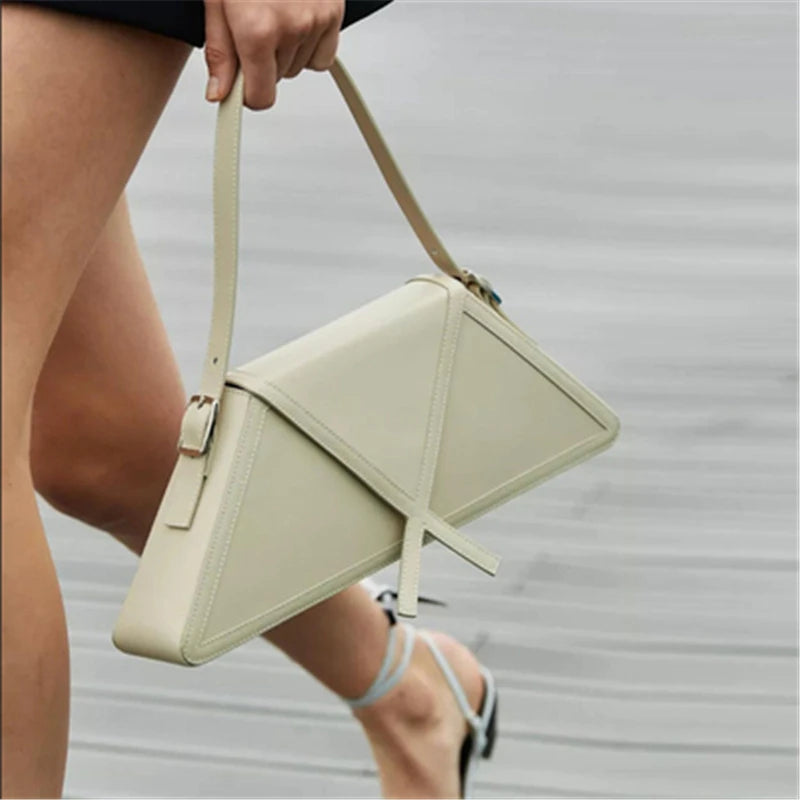 Vera Triangle Flap Shoulder Bag