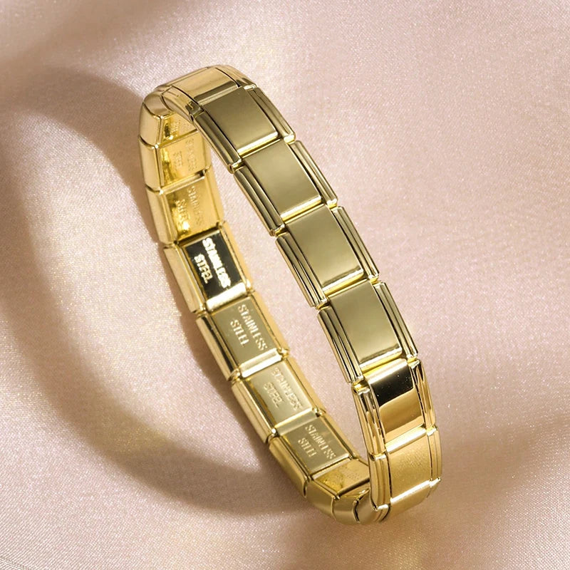 Serif Modular Link Bracelet