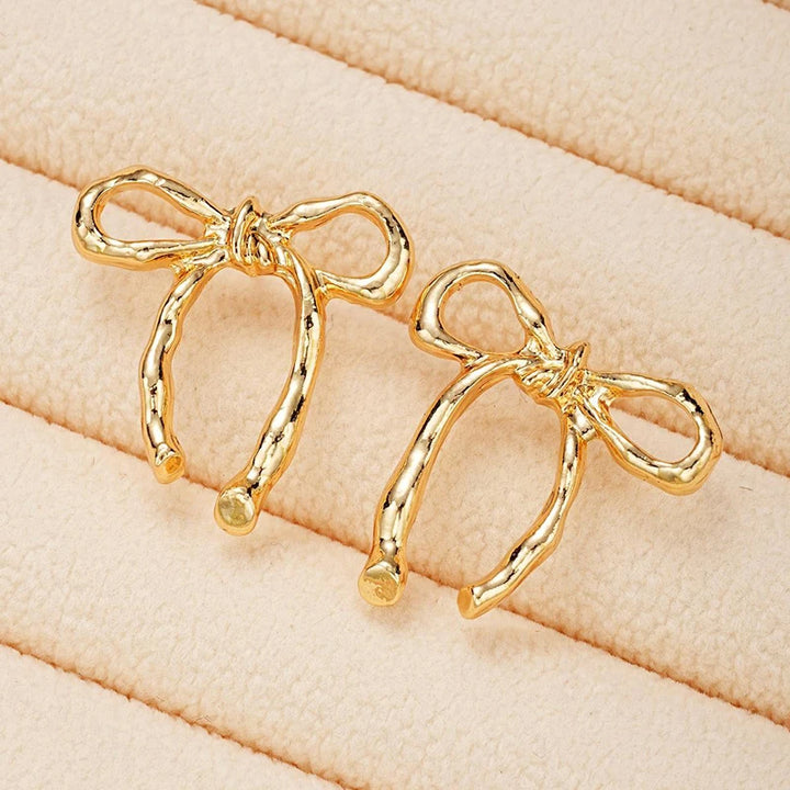 Gala Bowknot Stud Earrings
