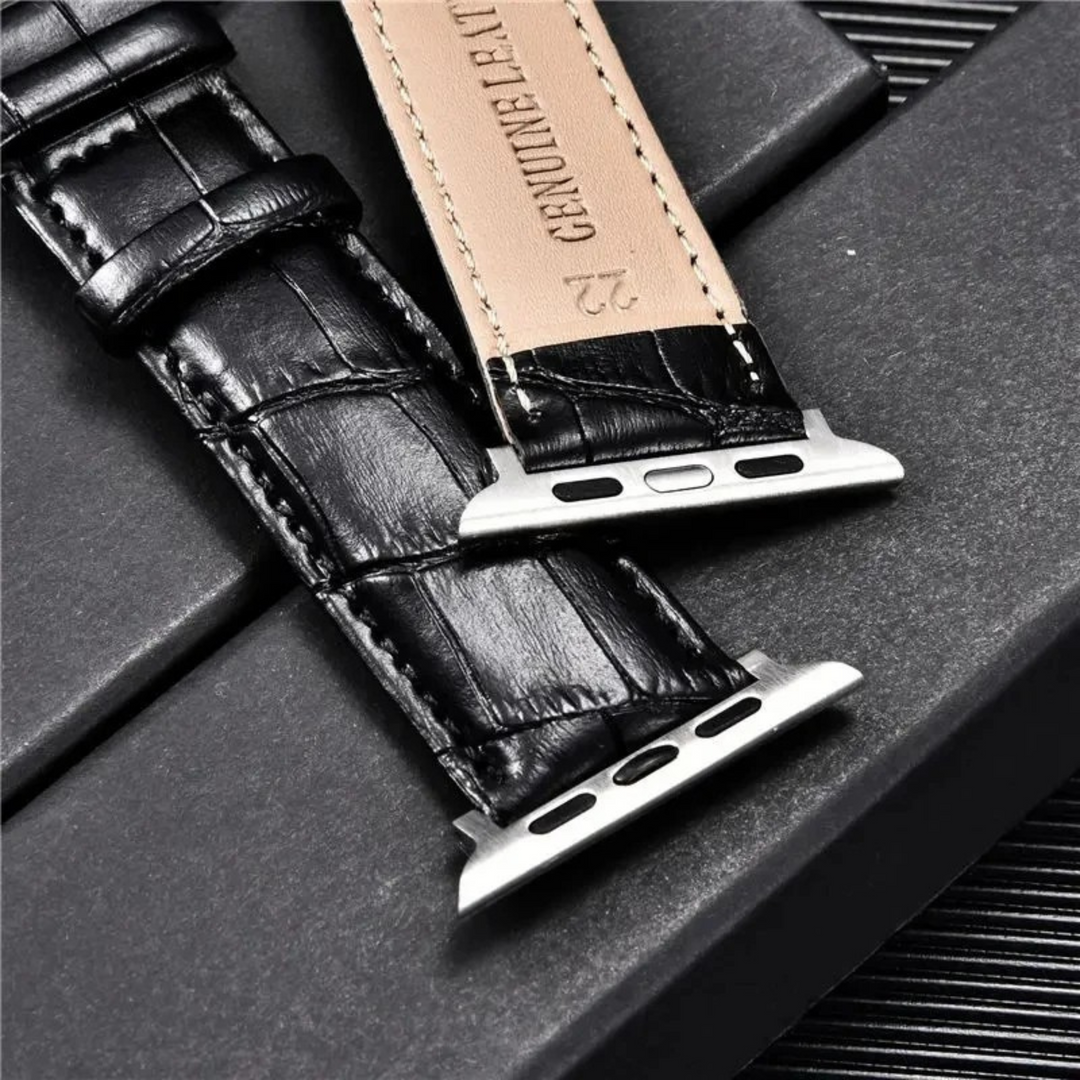 Stratton Leather Apple Watch Band