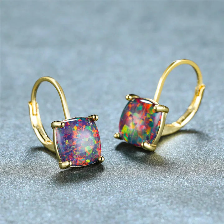 Iris Opal Earrings