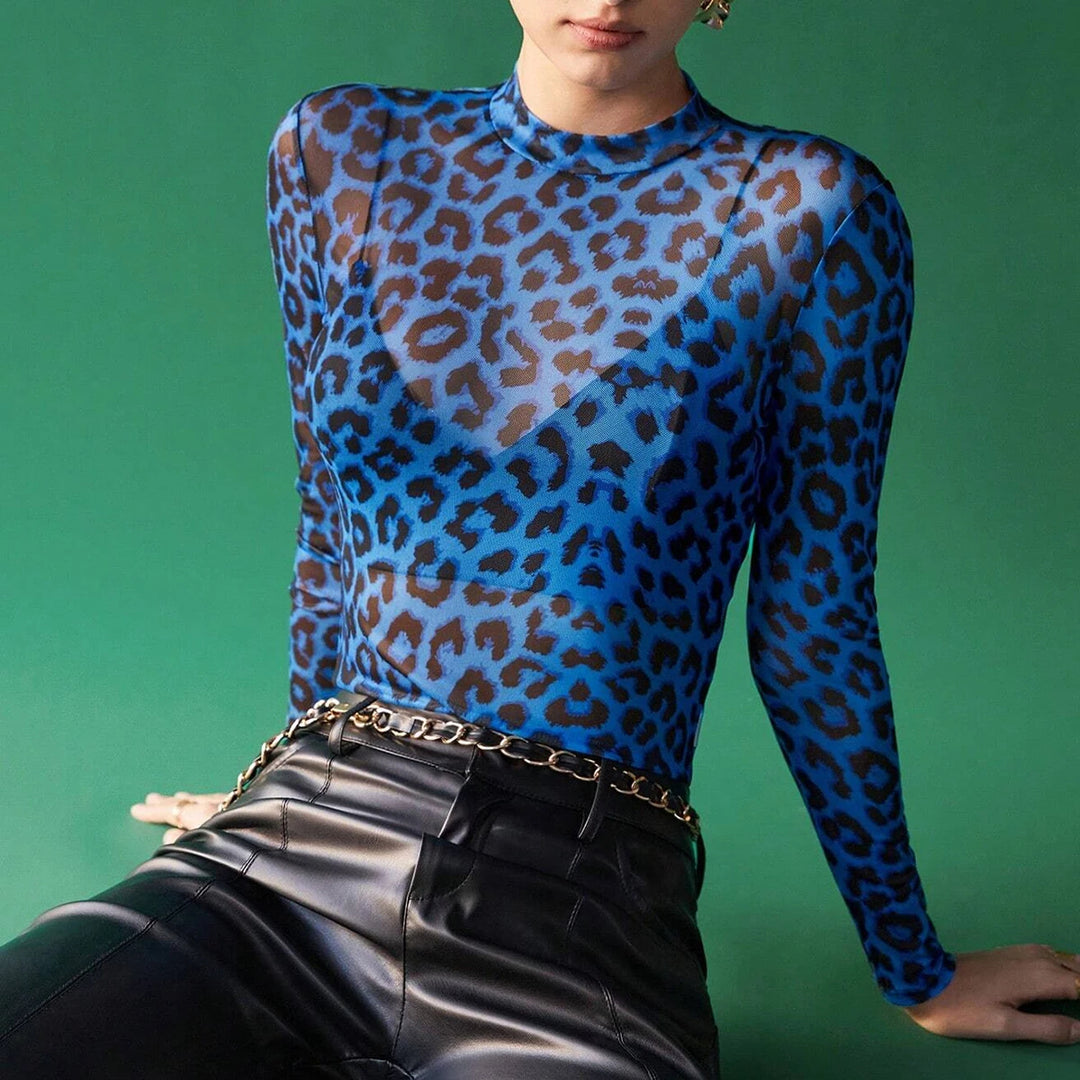 LeClair Sheer Mesh Top