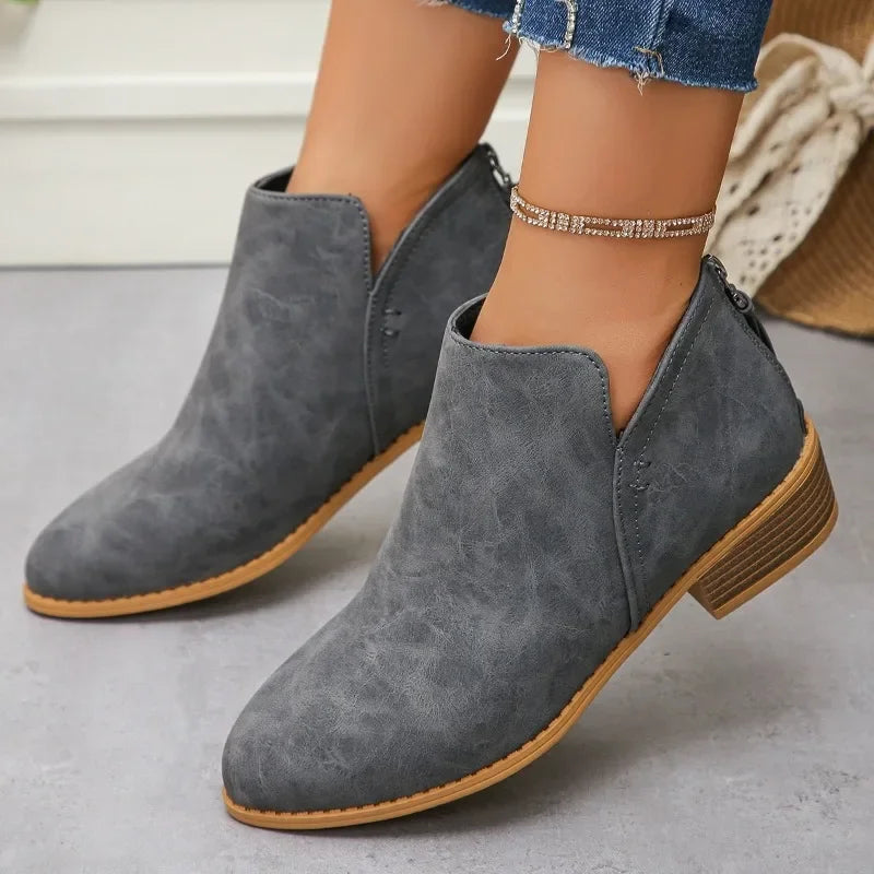 Dakota Suede Ankle Boot